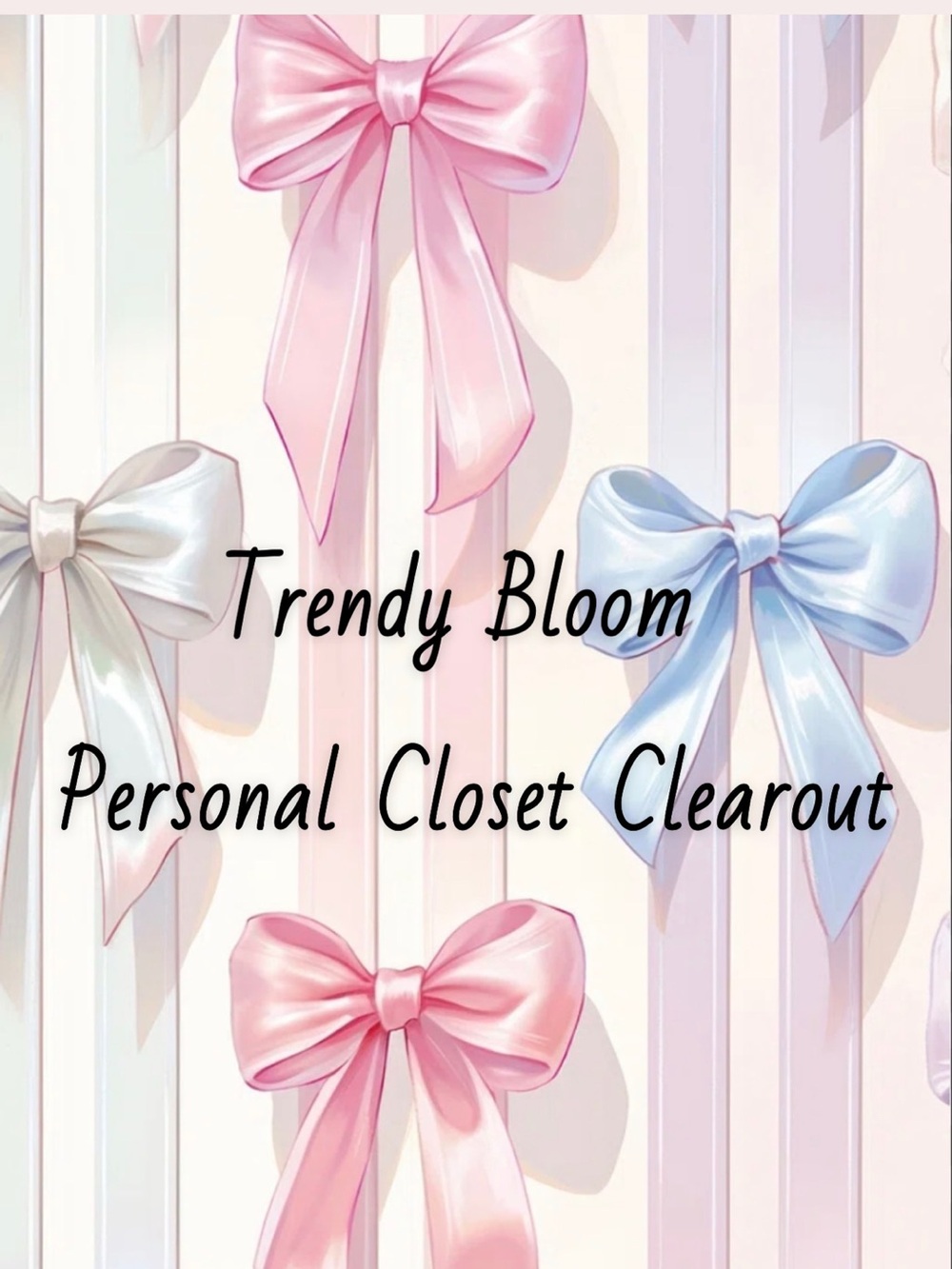 TRENDY BLOOM PERSONAL CLOSET SHOW LISTING 1-50